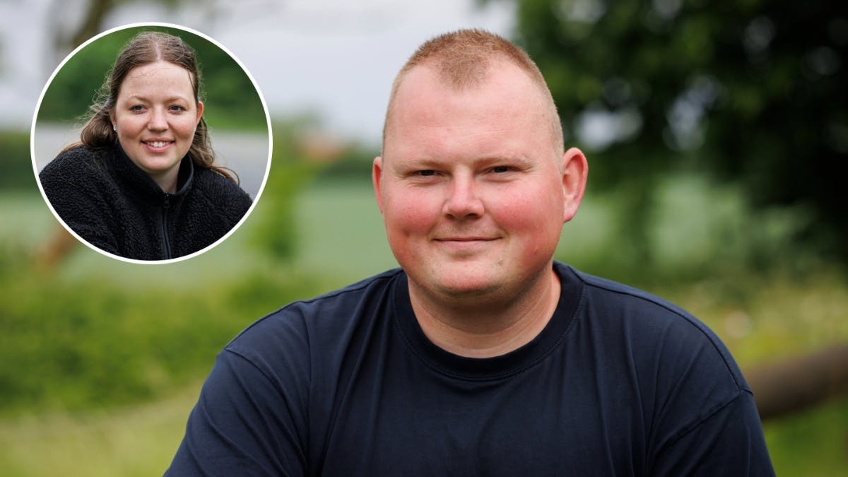 Lasse og Bianca fra "Landmand søger kærlighed".