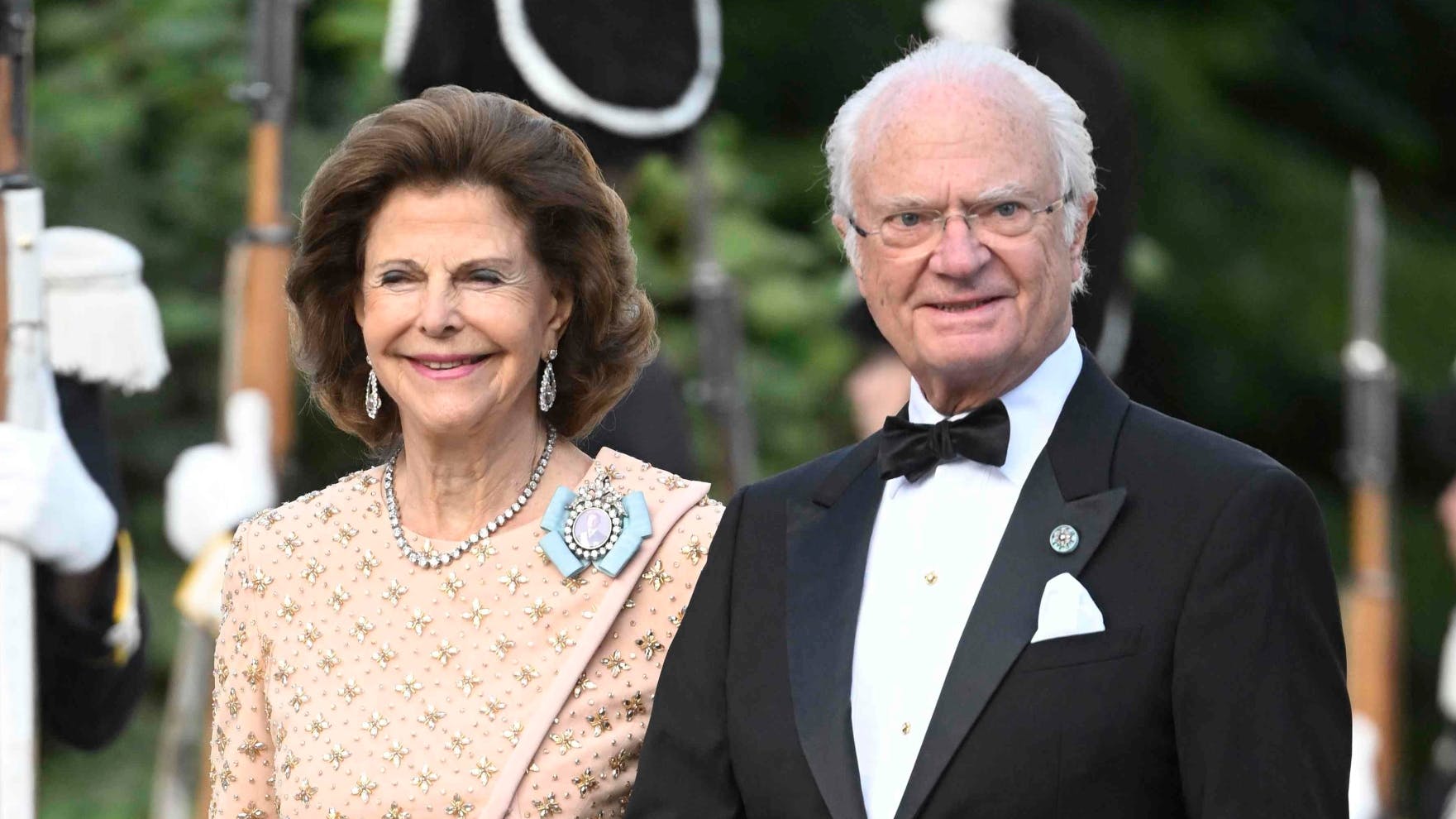 Dronning Silvia og kong Carl Gustaf. 