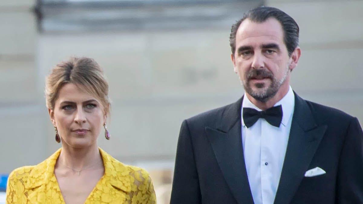 Prinsesse Tatiana og prins Nikolaos. 