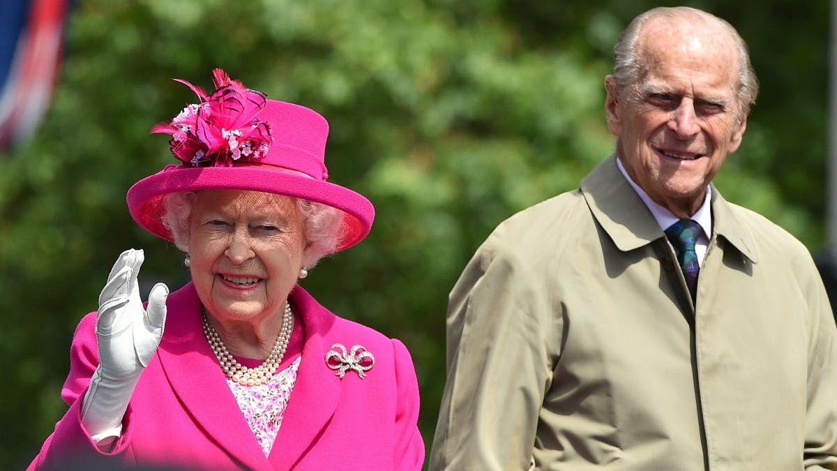 Dronning Elizabeth og prins Philip