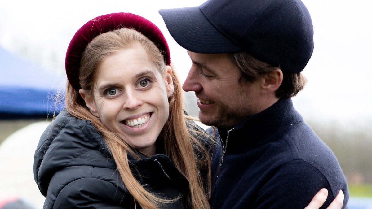 Prinsesse Beatrice med sin mand, Edoardo Mapelli Mozzi.