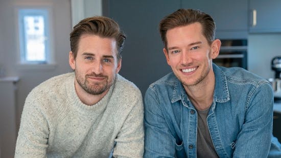 Frederik Haun og Morten Kjeldgaard.