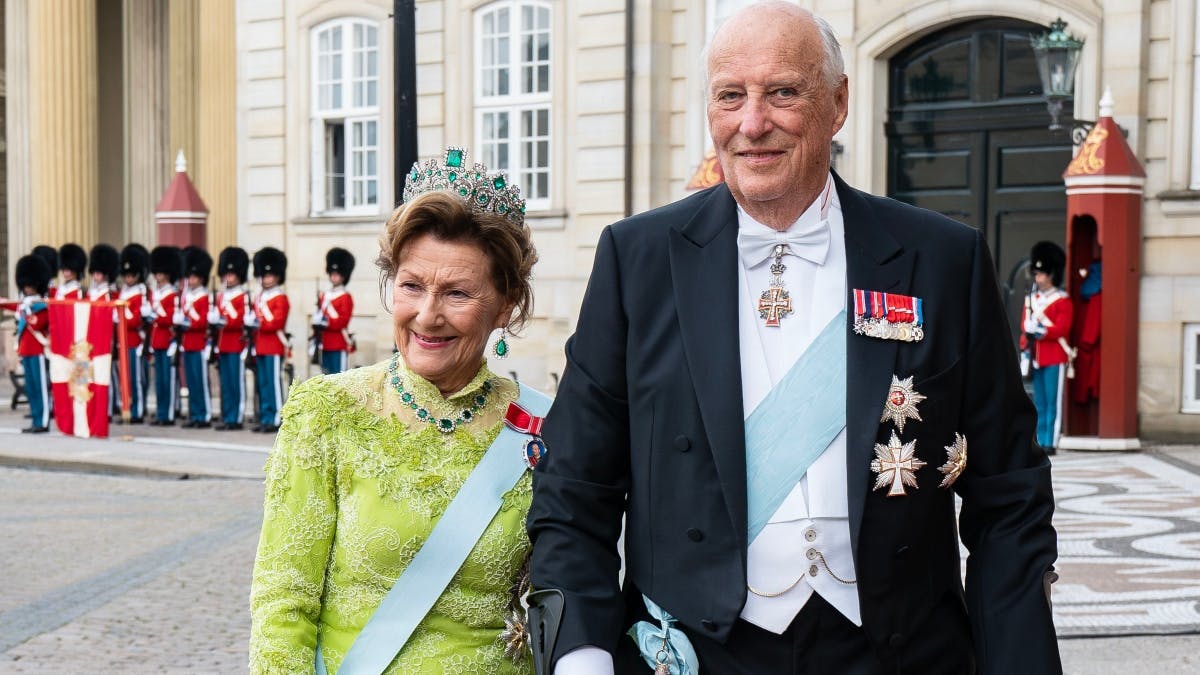 Dronning Sonja og kong Harald