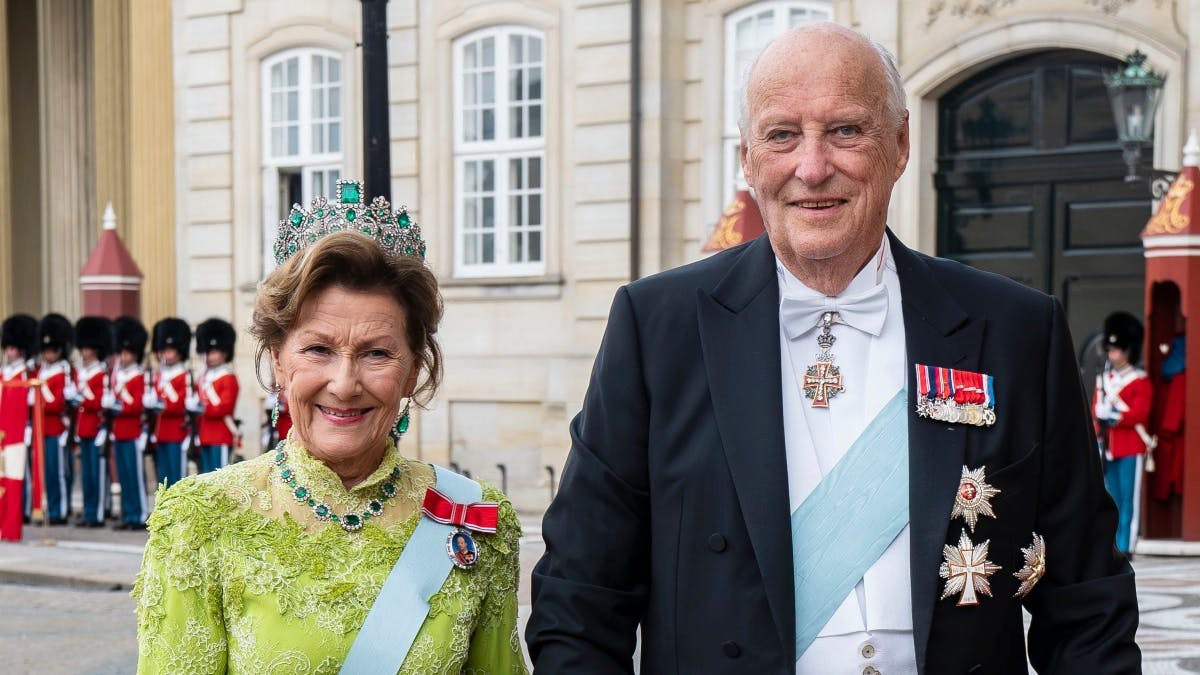 Dronning Sonja og kong Harald