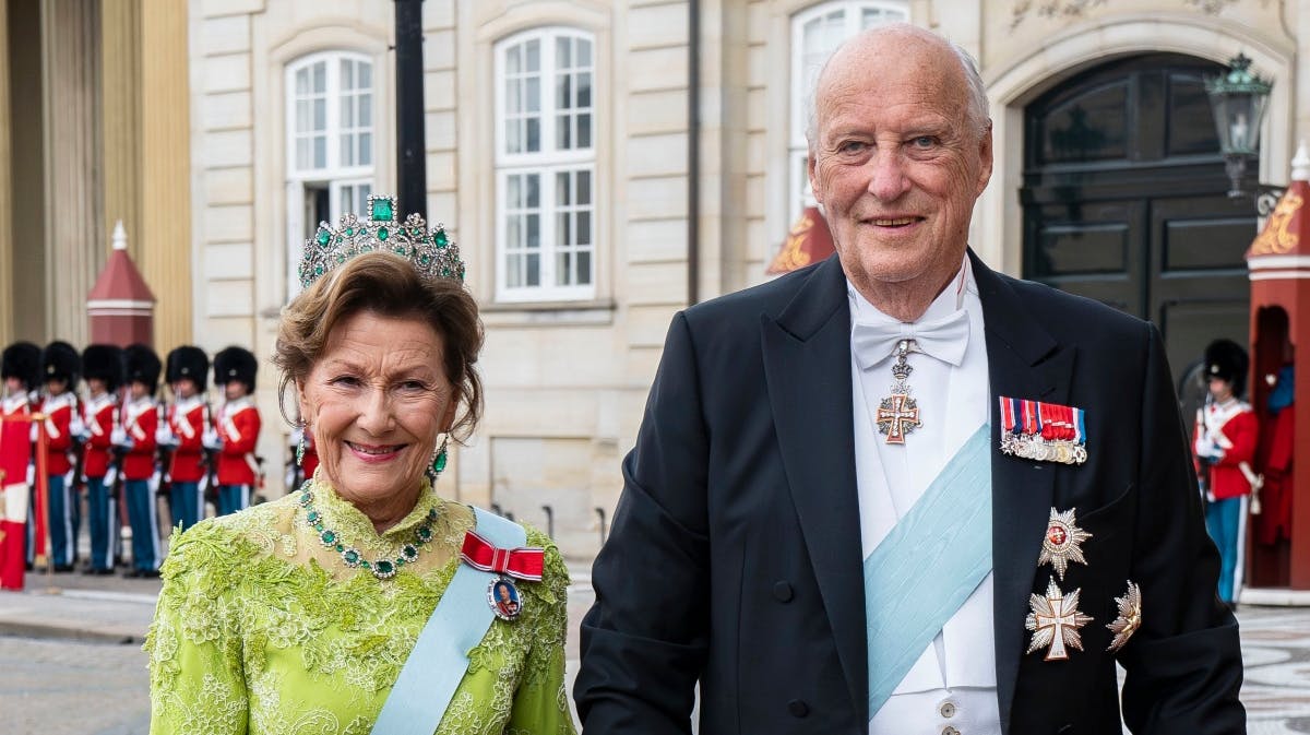 Dronning Sonja og kong Harald