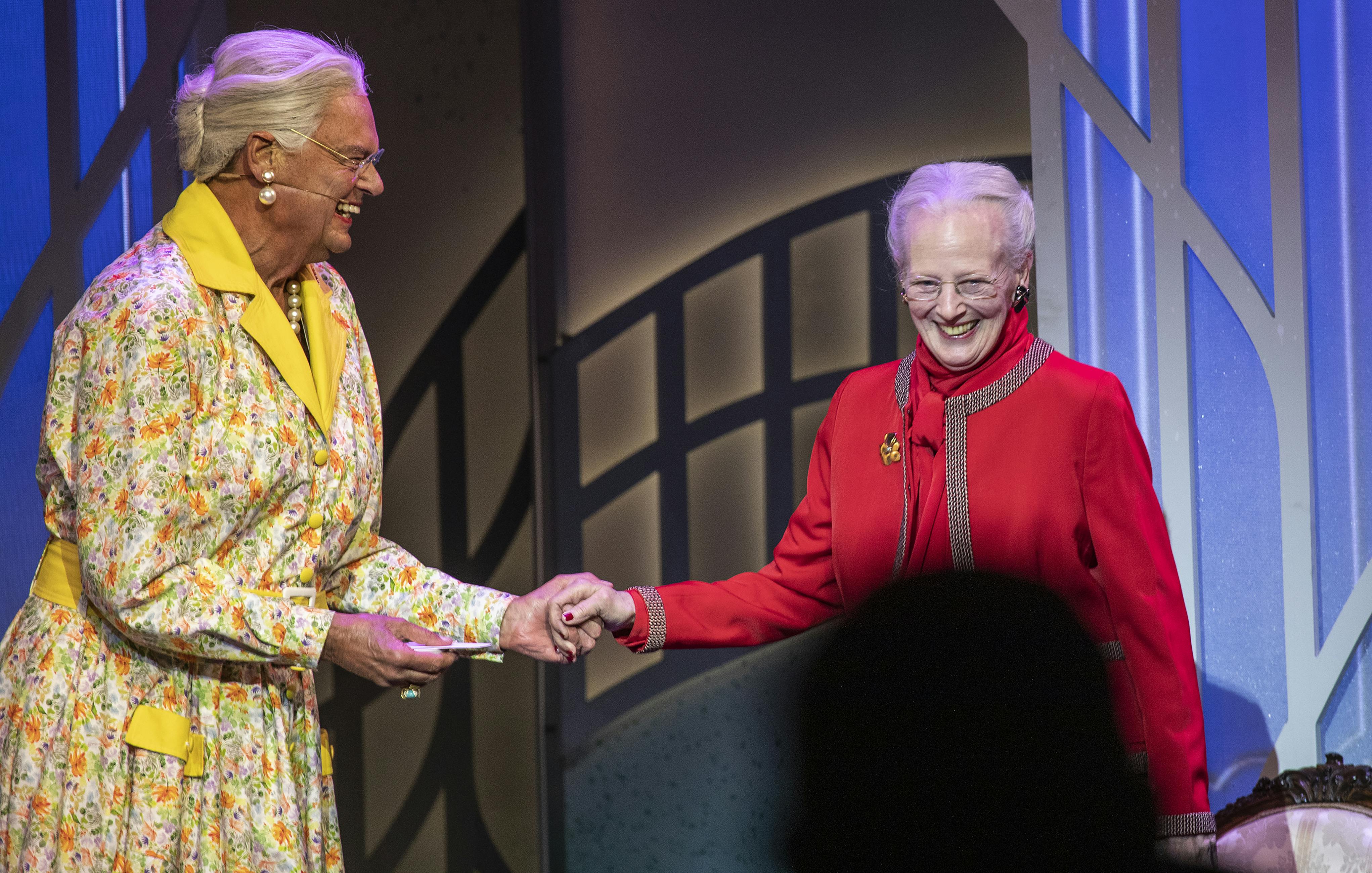 Dronning Margrethe overraskede Ulf Pilgaard i 2021. 