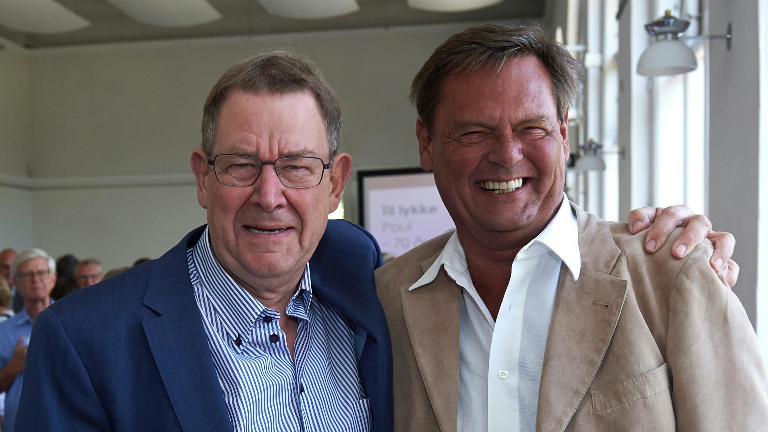 Poul Nyrup Rasmussen og Ulf Pilgaard.&nbsp;