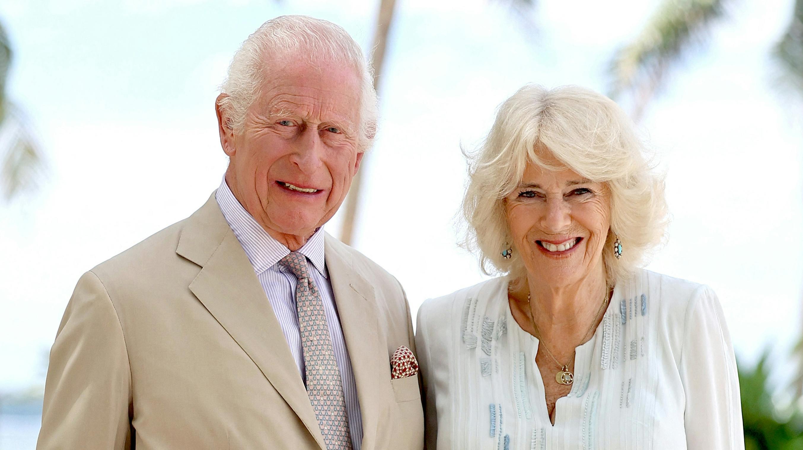 Kong Charles og dronning Camilla. 