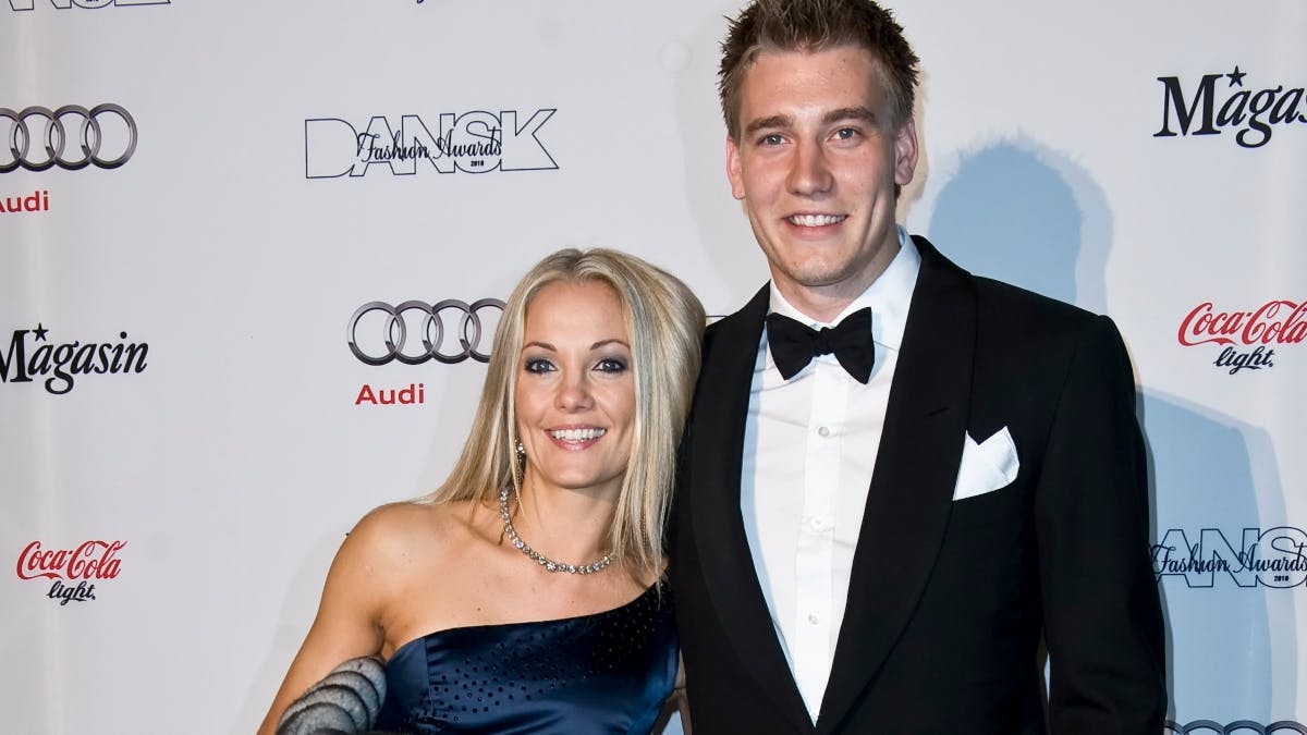 Caroline Fleming og Nicklas Bendtner