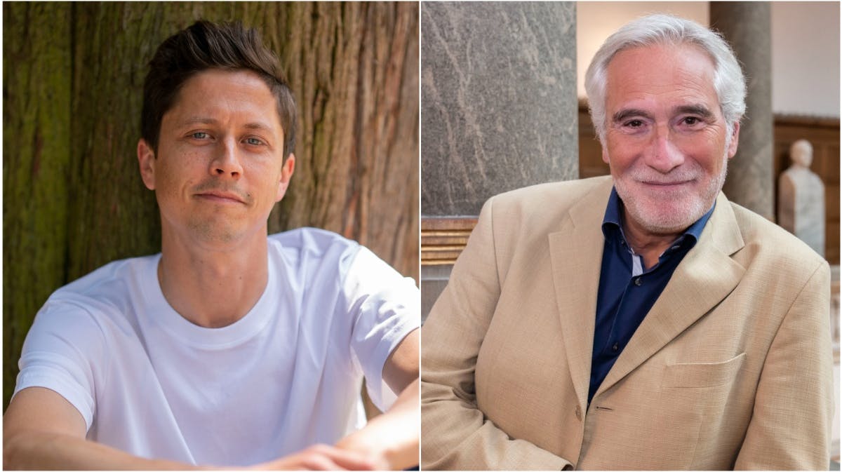 Rasmus Staghøj og Morten Stig Christensen. 