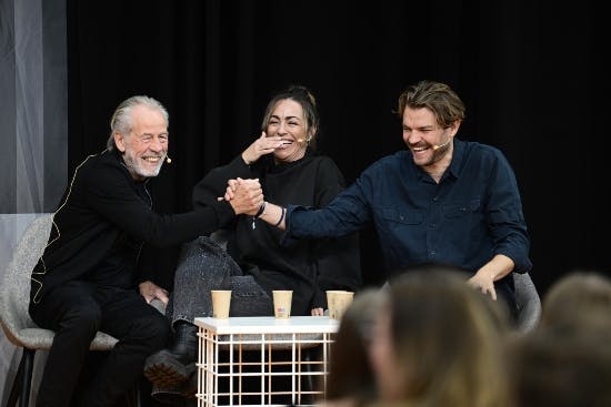 Torben Zeller, Maria Lucia Heiberg Rosenberg og Pilou Asbæk