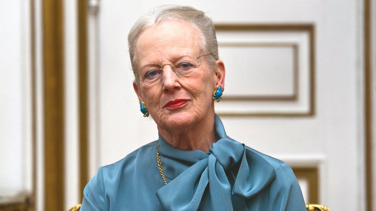 Dronning Margrethe.&nbsp;