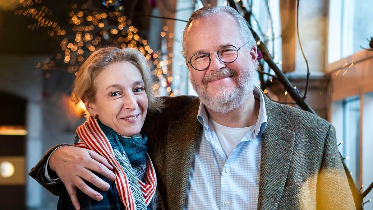 Prinsesse Alexandra og grev Michael. 