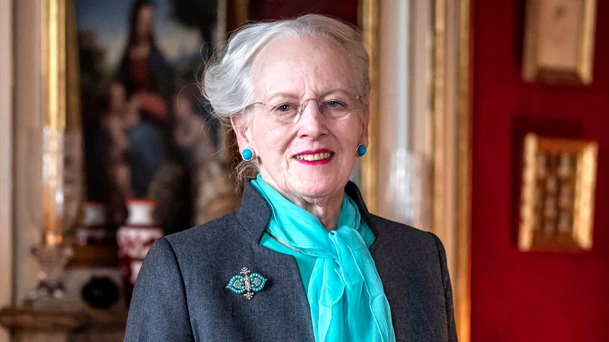 Dronning Margrethe. 