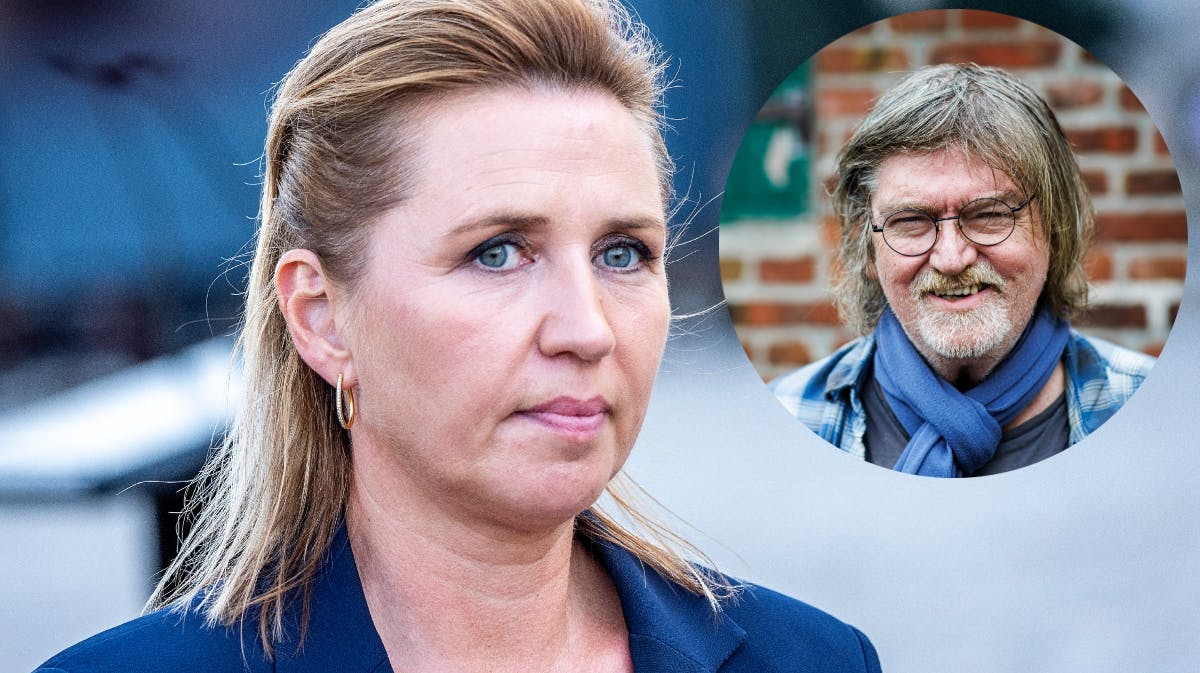 Mette Frederiksen og Johnny Madsen.