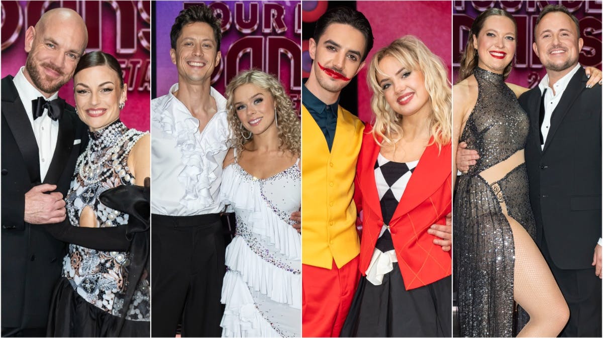 Årets semifinalister i "Vild med dans". 