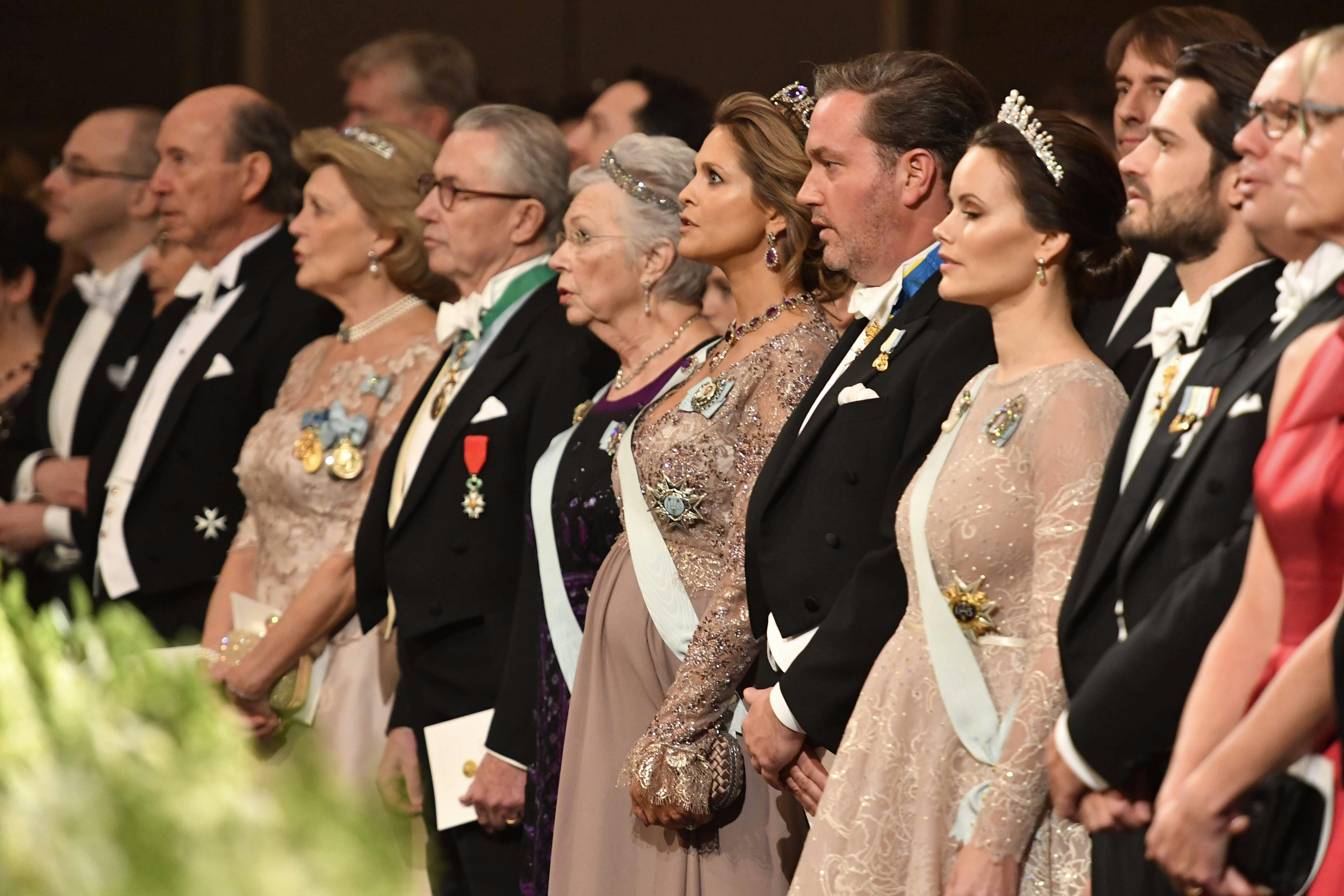 Prinsesse Madeleine og Christopher O'Neill i 2017, da de senest begge deltog i Nobel-festlighederne.