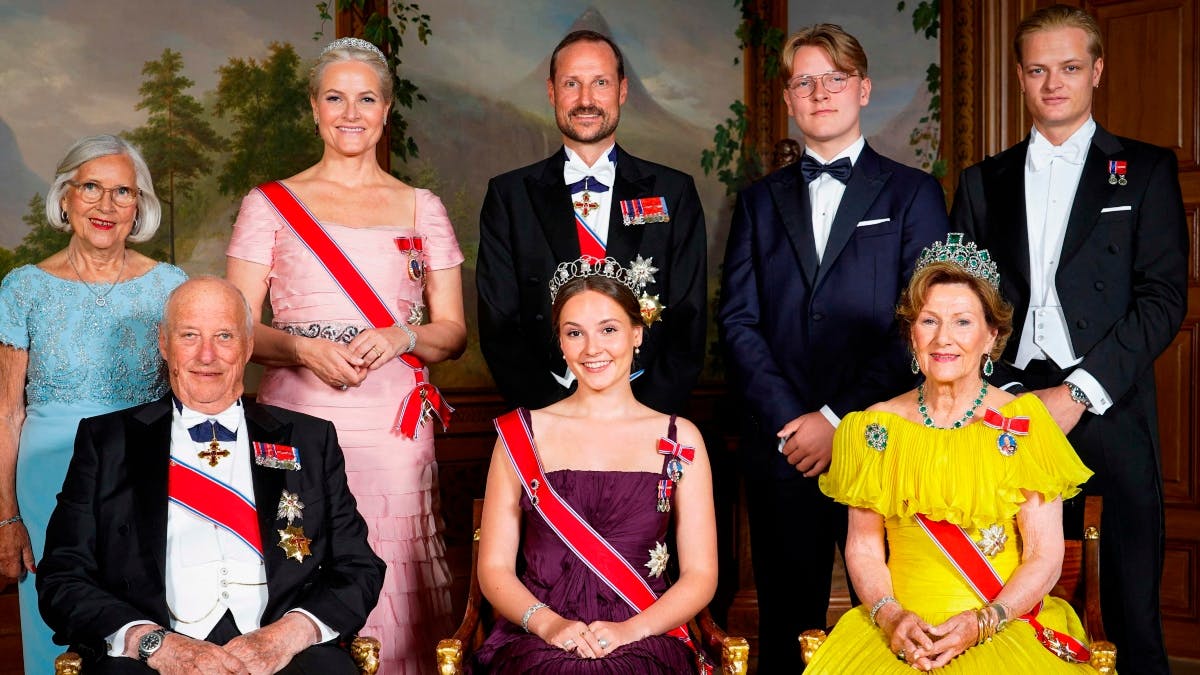 Den norske kongefamilie