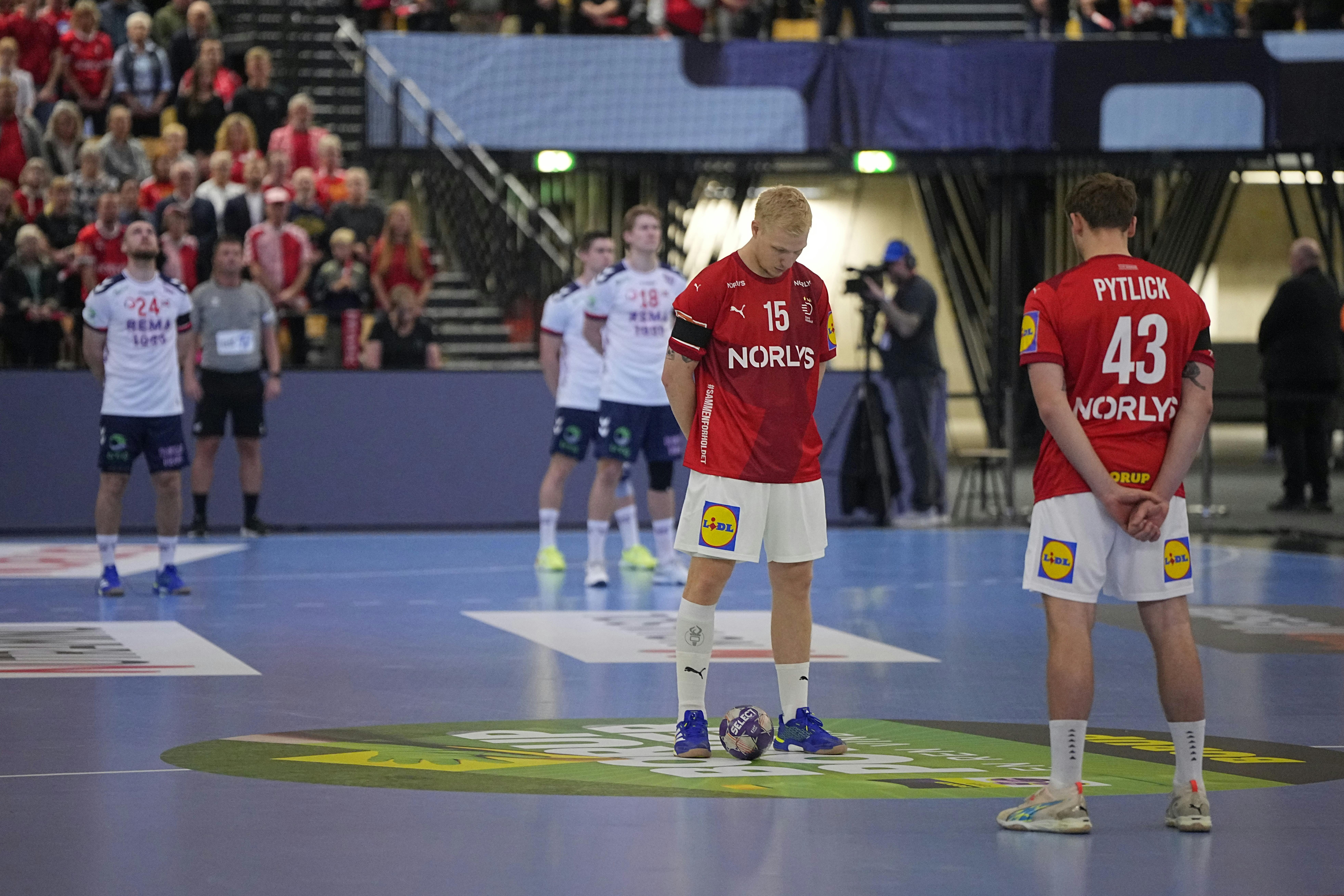 Herrehåndbold EHF Euro Cup-kampen mellem Danmark og Norge i Jyske Bank Boxen onsdag den 6. november 2024.