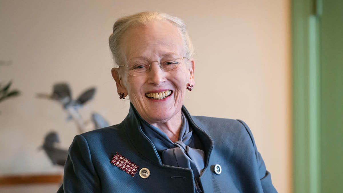 Dronning Margrethe.