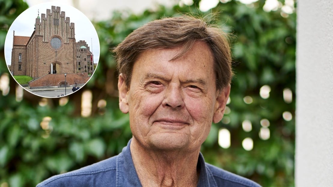 Ulf Pilgaard og Messiaskirken.