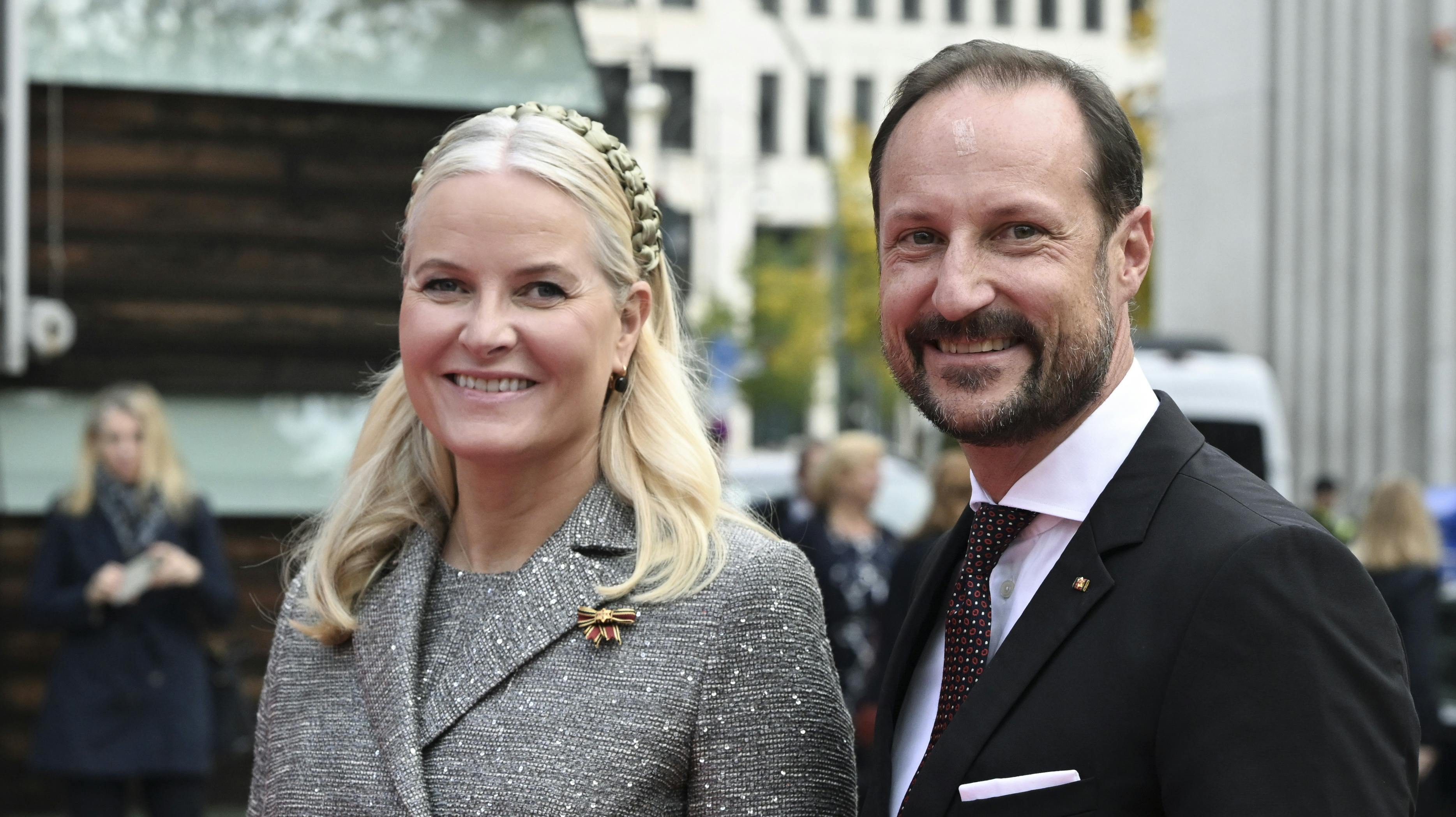Det norske kronprinpar. 