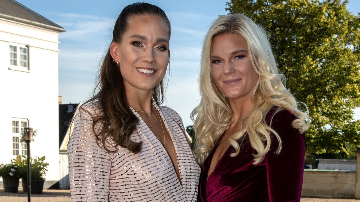 Cathrine og Rasmine Laudrup-Dufour