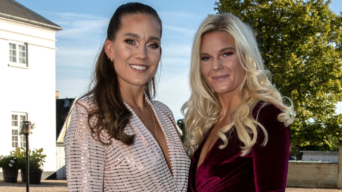 Cathrine og Rasmine Laudrup-Dufour
