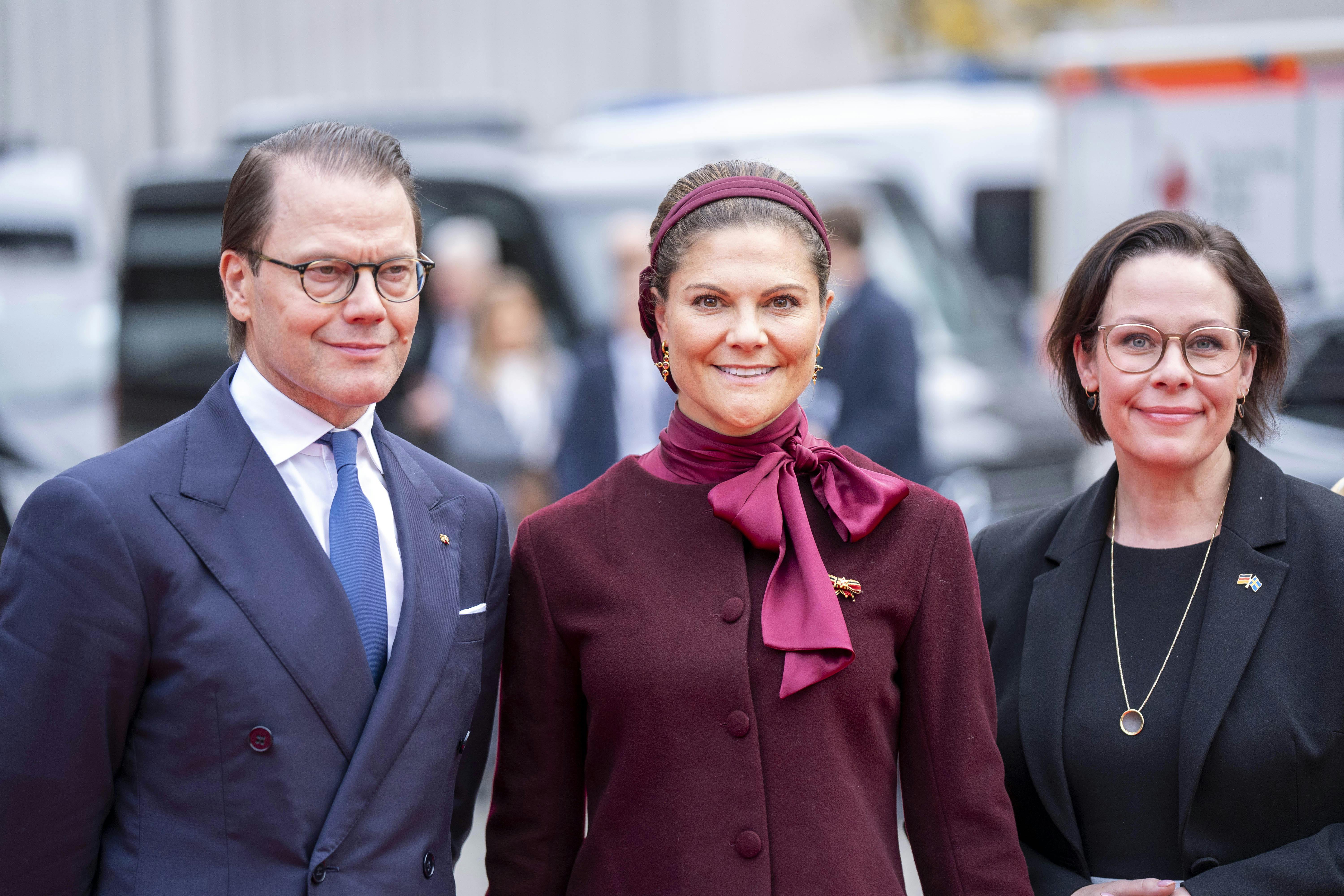 Prins Daniel havde ikke fået fjernet modermærket, da han sammen med kronprinsesse Victoria var i Berlin i slutningen af oktober.