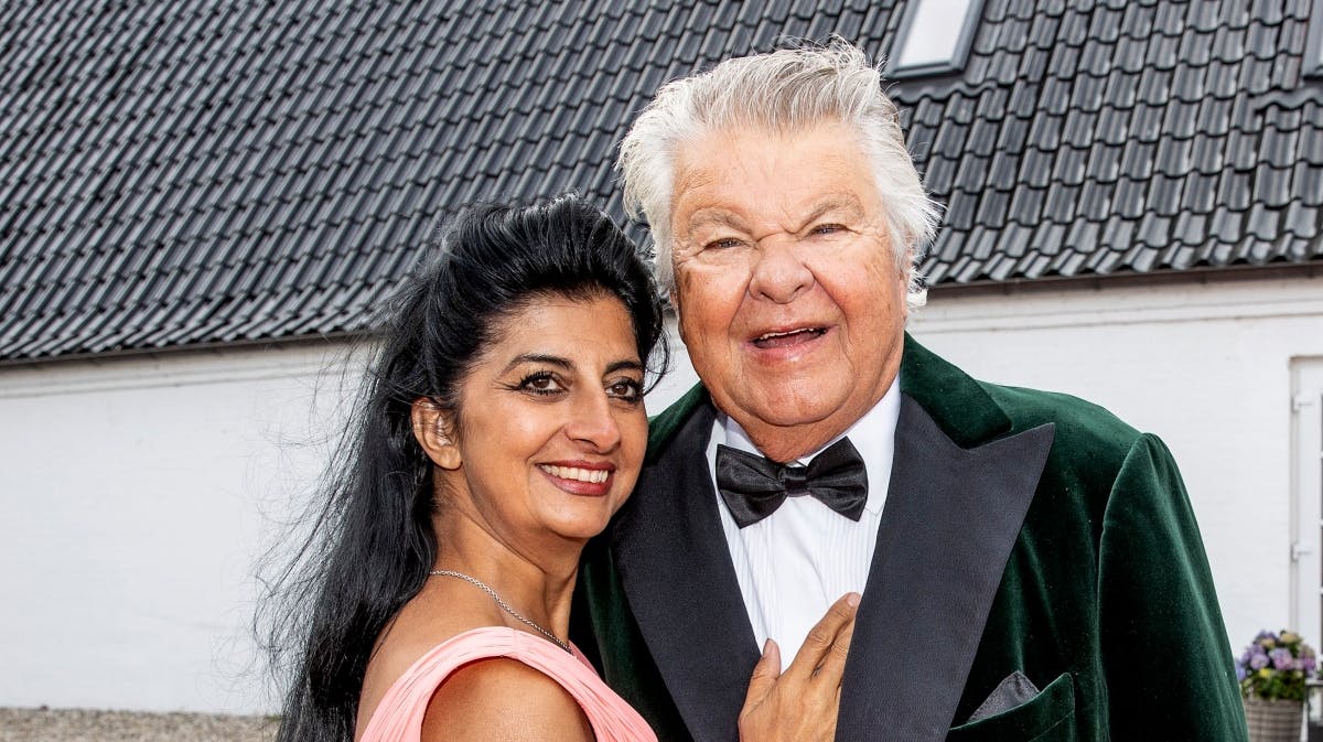 Susan Astani og Christian Kjær.