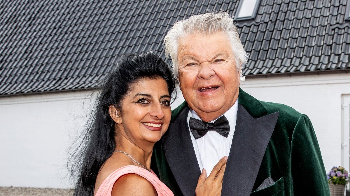 Susan Astani og Christian Kjær.