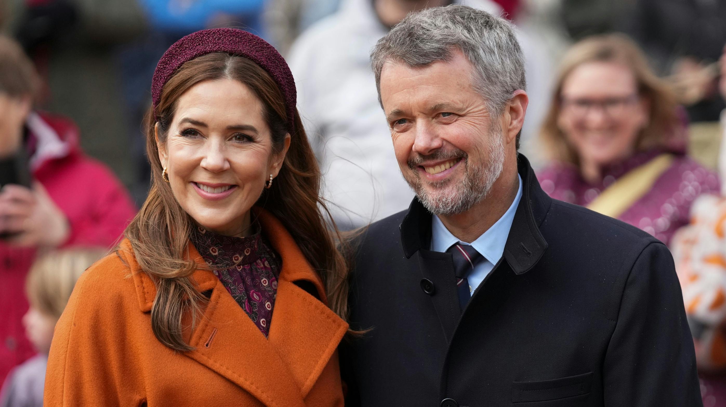 Dronning Mary og kong Frederik
