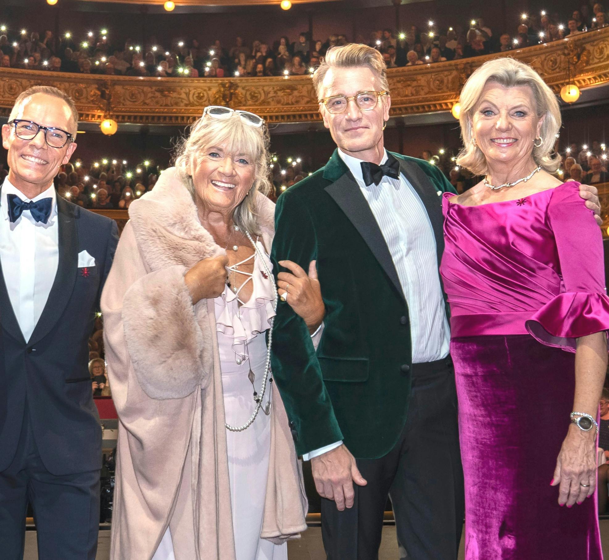 Jens Werner, Britt Bendixen, Nikolaj Hübbe og Anne Laxholm.