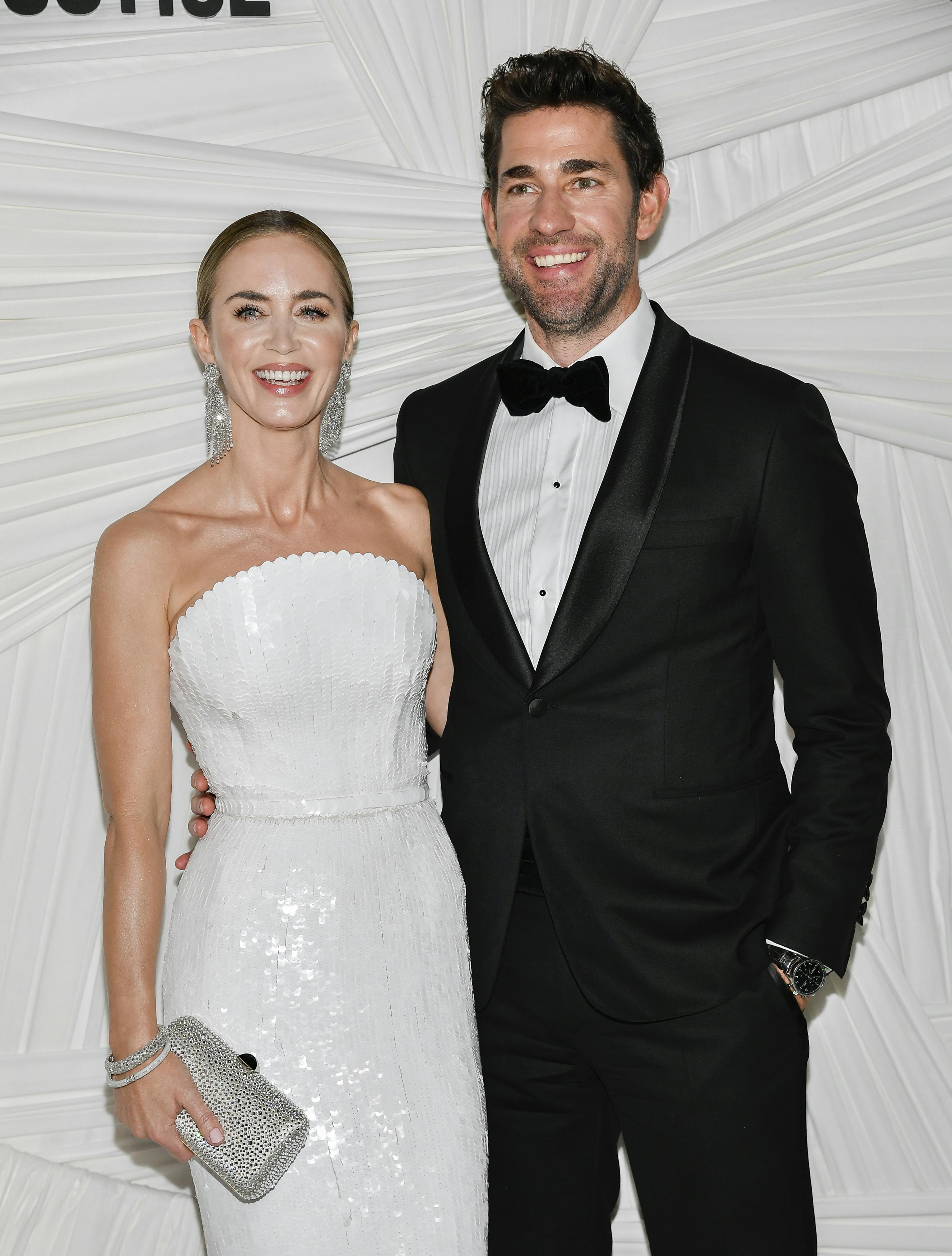 Emily Blunt og John Krasinski.