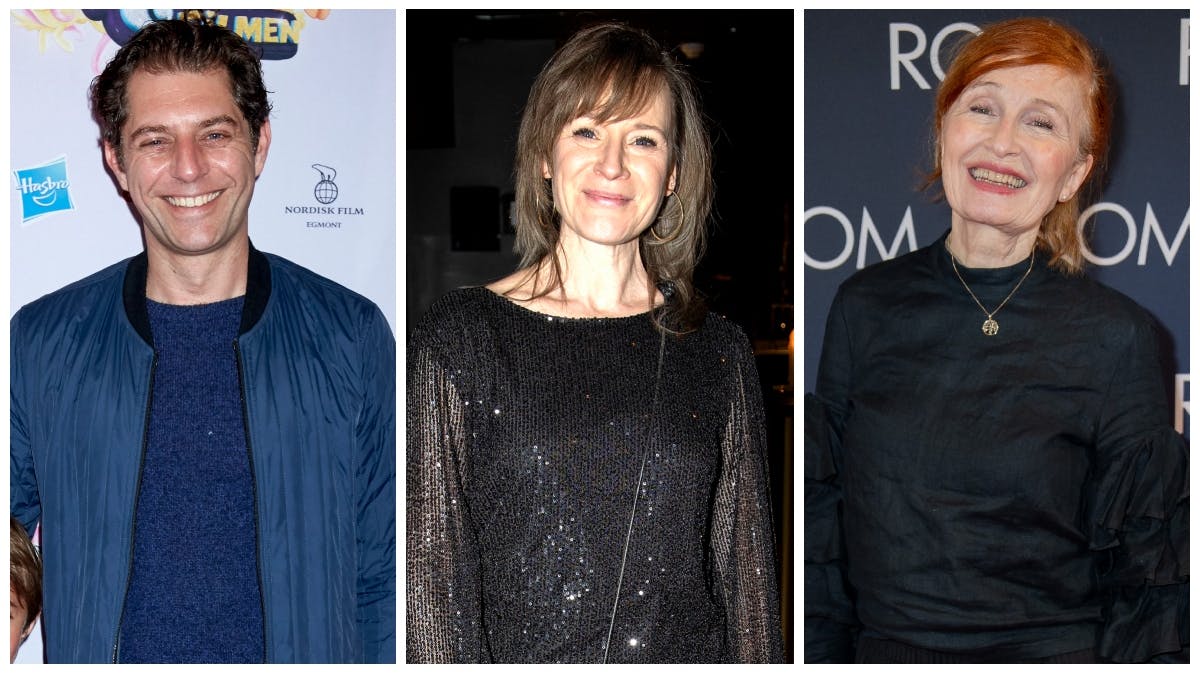 Benjamin Kitter, Iben Hjejle og Bodil Jørgensen.