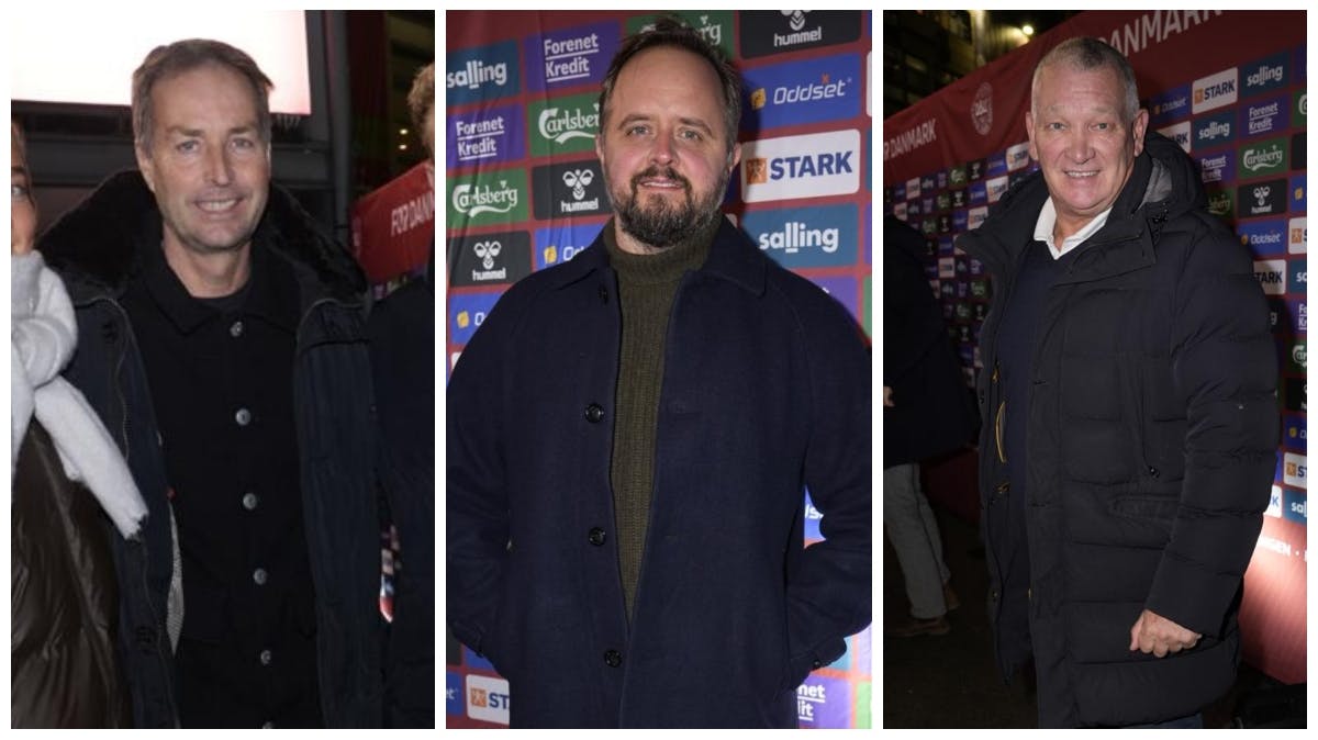 Kasper Hjulmand, Magnus Millang og John Faxe Jensen.