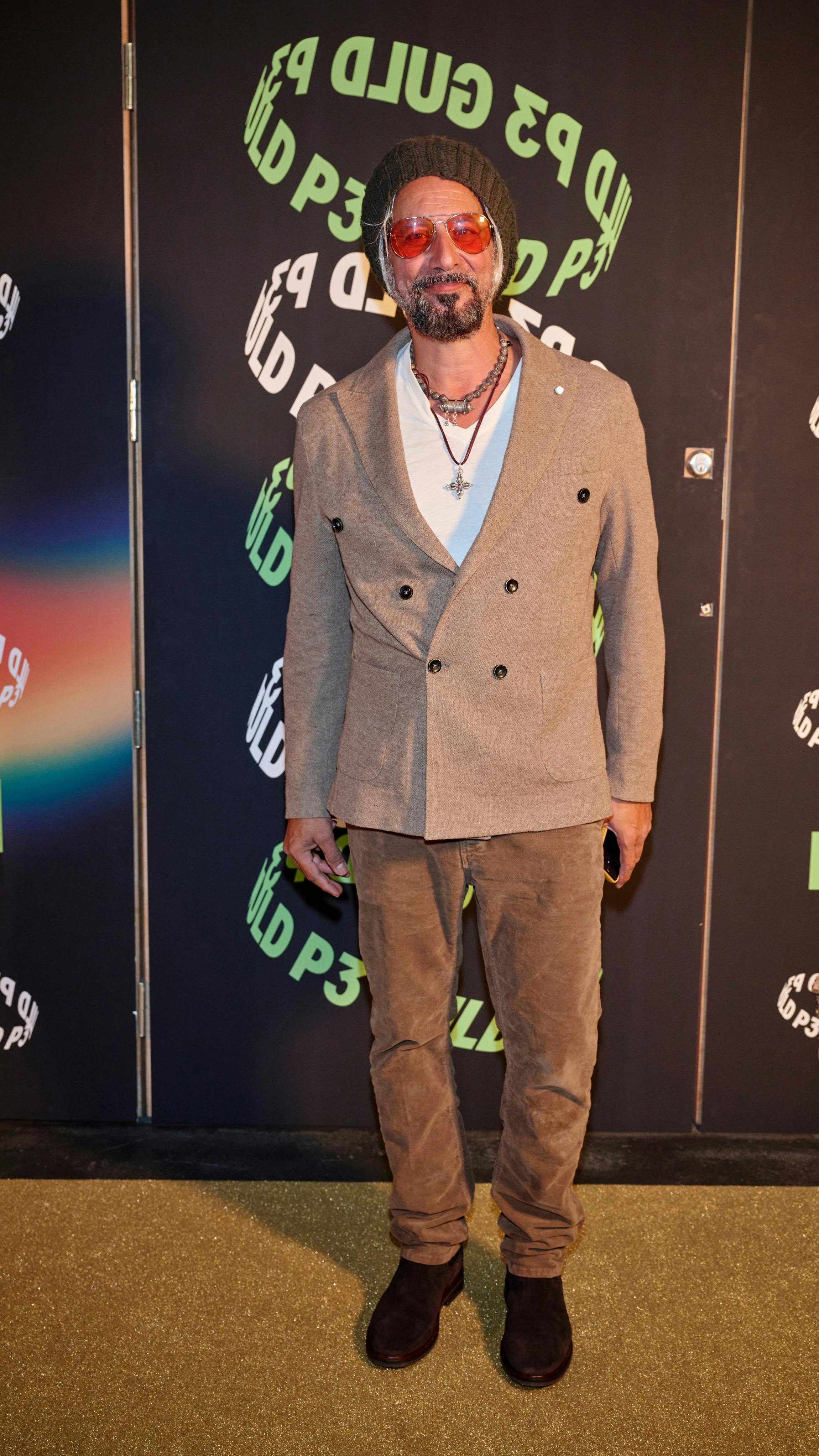 Erann DD til P3 Guld tidligere i år, hvor datteren Ella Augusta var nomineret til to priser.