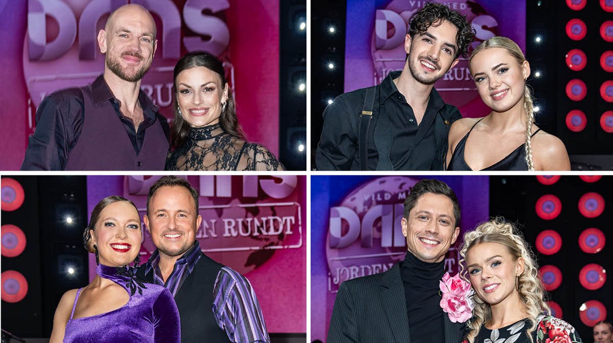 Semifinalisterne i "Vild med dans".