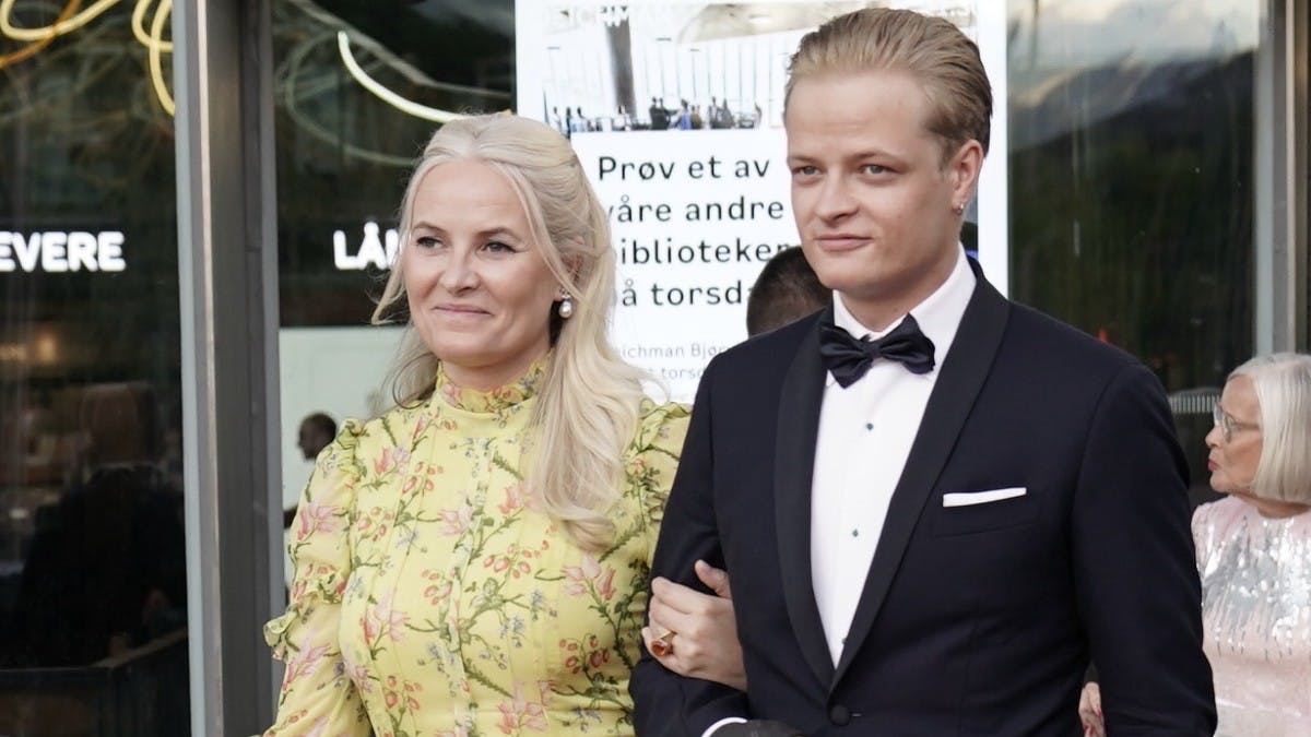 Kronprinsesse Mette-Marit og Marius Borg Høiby&nbsp;