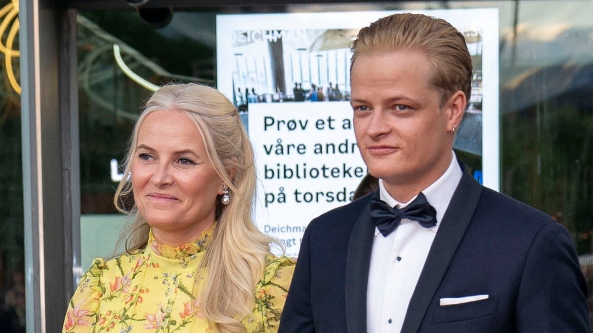 Kronprinsesse Mette-Marit og Marius Borg Høiby&nbsp;