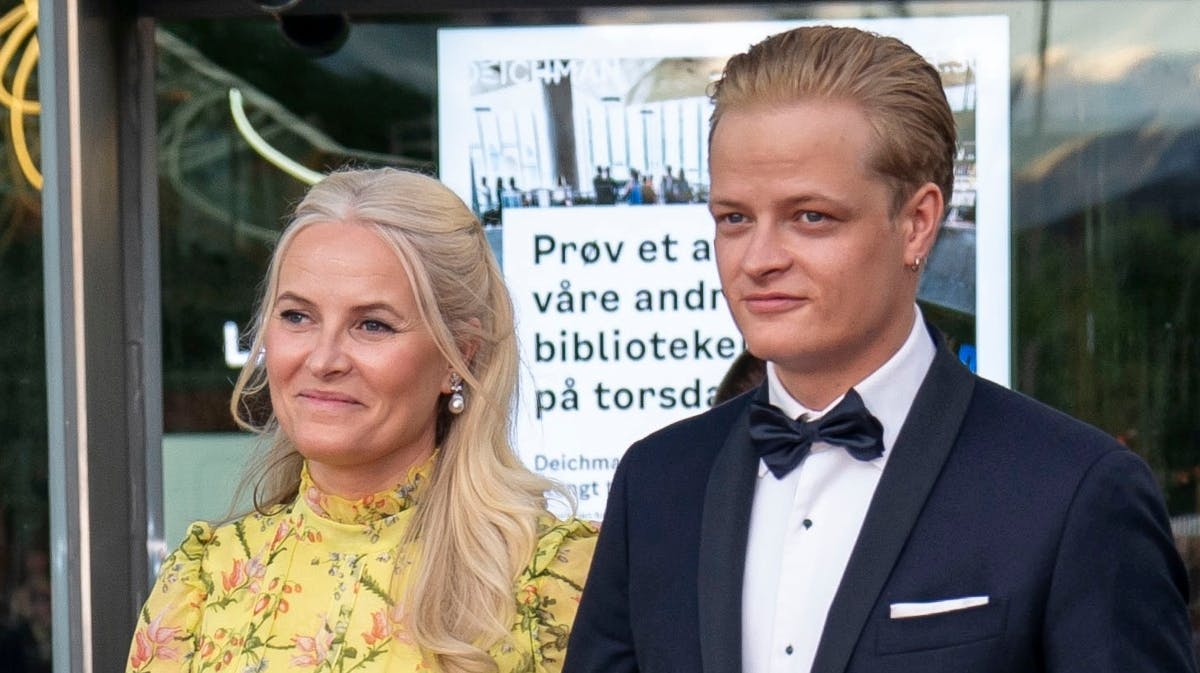 Kronprinsesse Mette-Marit og Marius Borg Høiby 