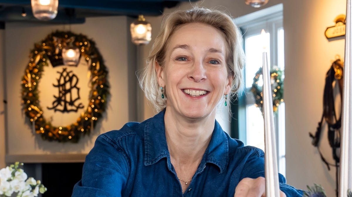 Prinsesse Alexander under BILLED-BLADETS nylige besøg på Egeskov Slot. 