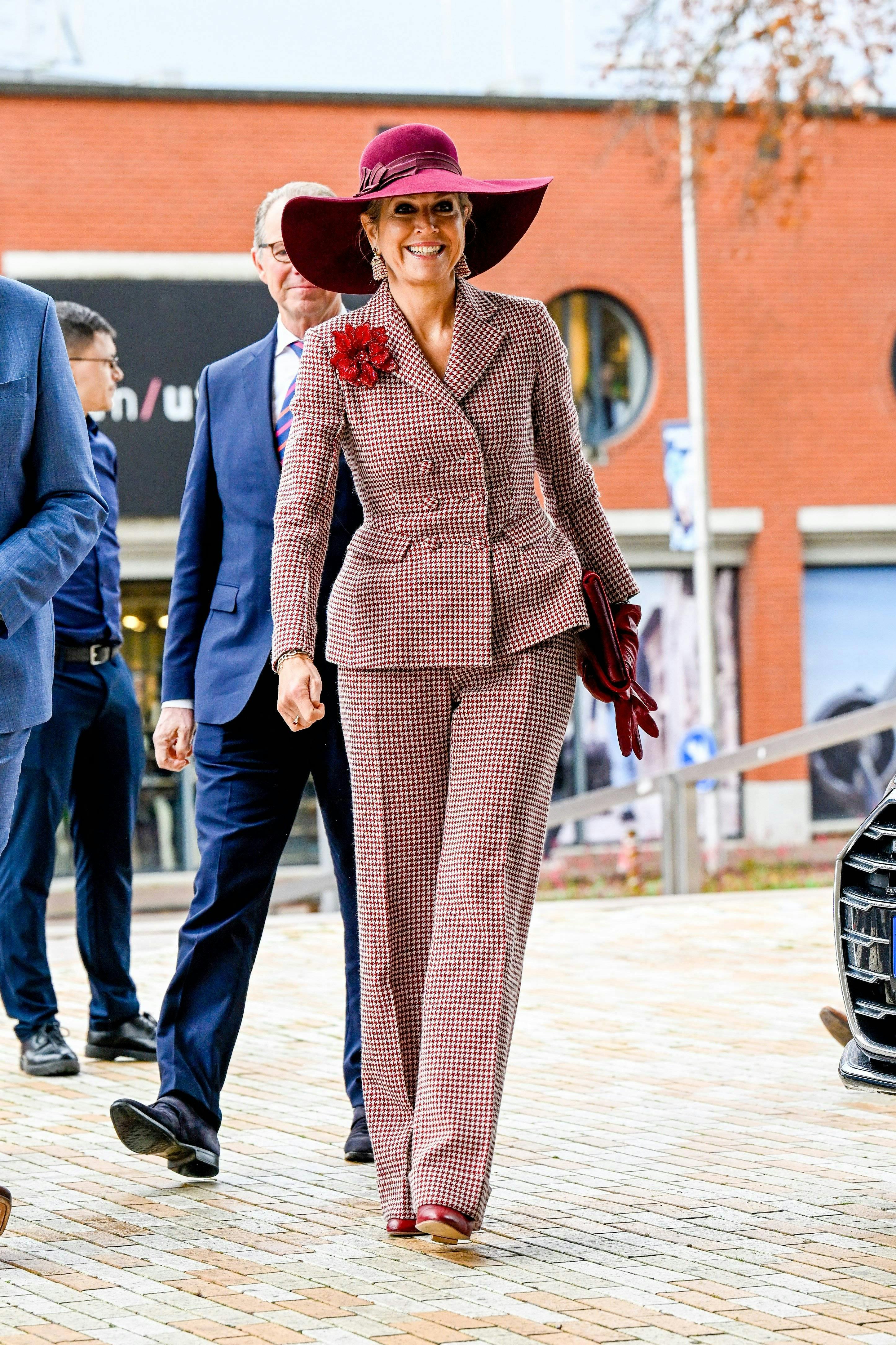 Queen Maxima at the celebration of the 50th anniversary of the Northern Development Company in Assen. 20 Nov 2024 Pictured: Queen Maxima at the celebration of the 50th anniversary of the Northern Development Company in Assen. Photo credit: MEGA TheMegaAgency.com +1 888 505 6342 (Mega Agency TagID: MEGA1231841_020.jpg) [Photo via Mega Agency]