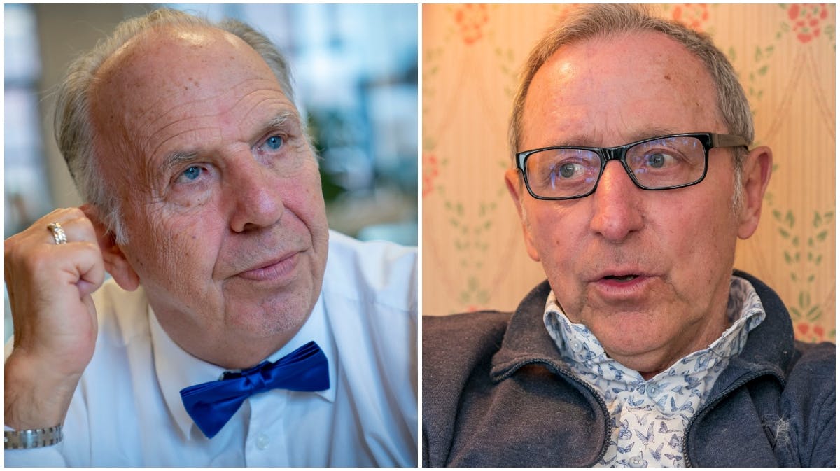 Jacob Haugaard og Finn Nørbygaard