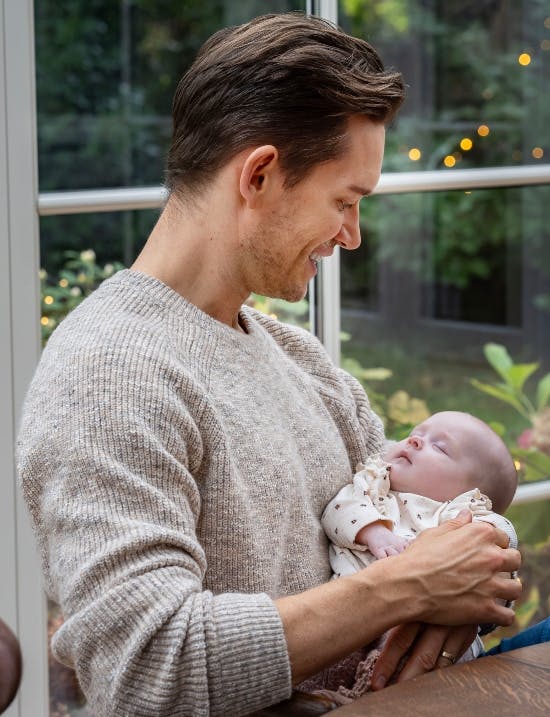 Morten Kjeldgaard med Nora.