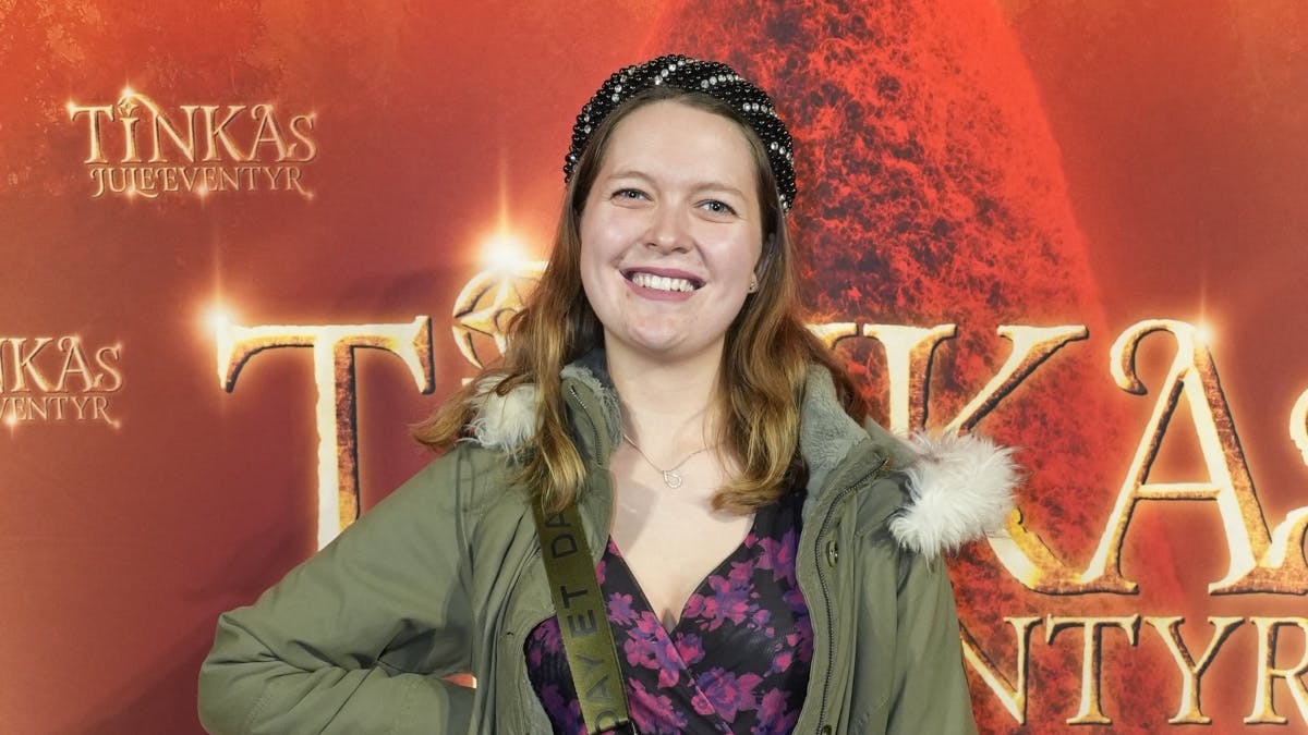 Rachel Ellebye til premieren på Tinka musicalen.