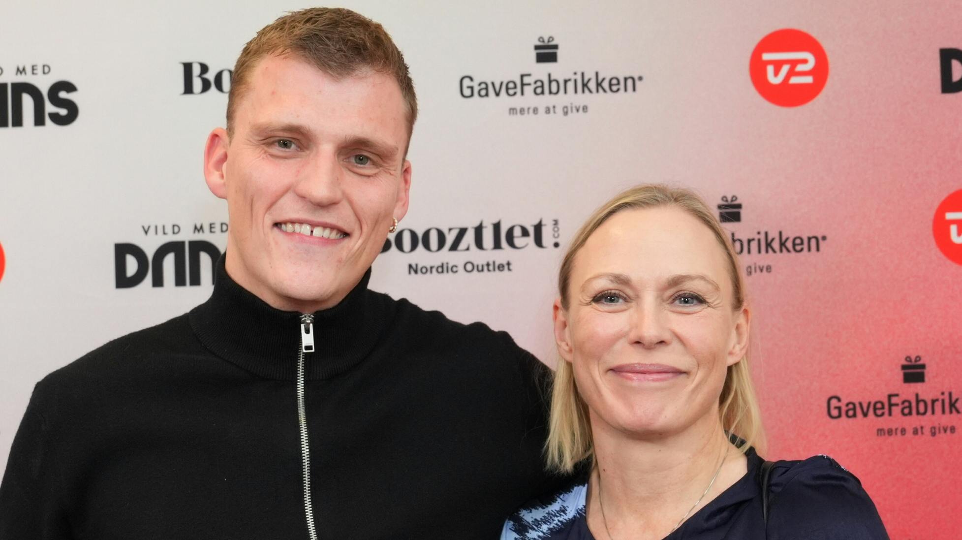 Sebastian Bull med sin svigermor, Hilda.