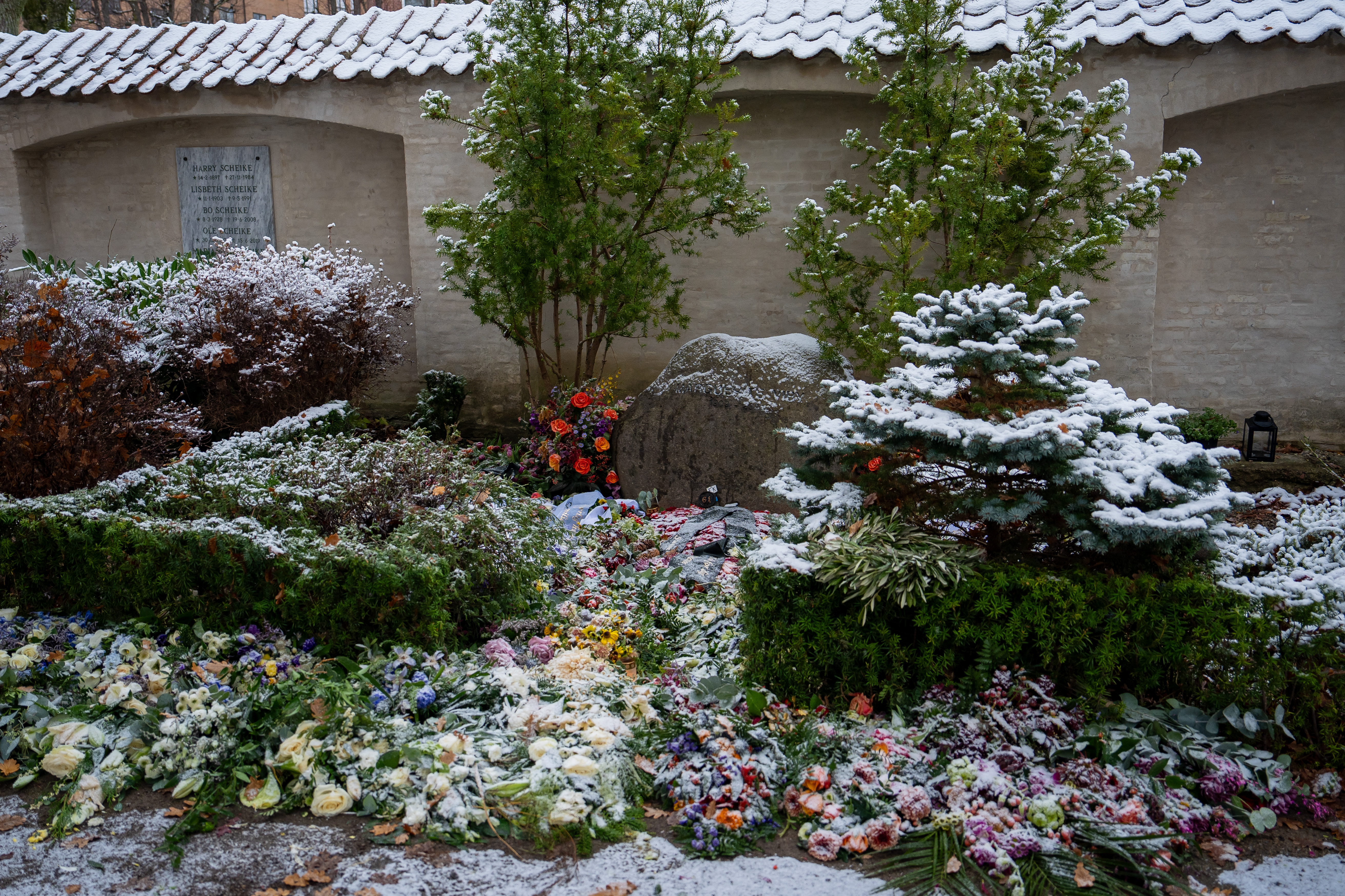 Her skal Bent Mejding stedes til hvile. 