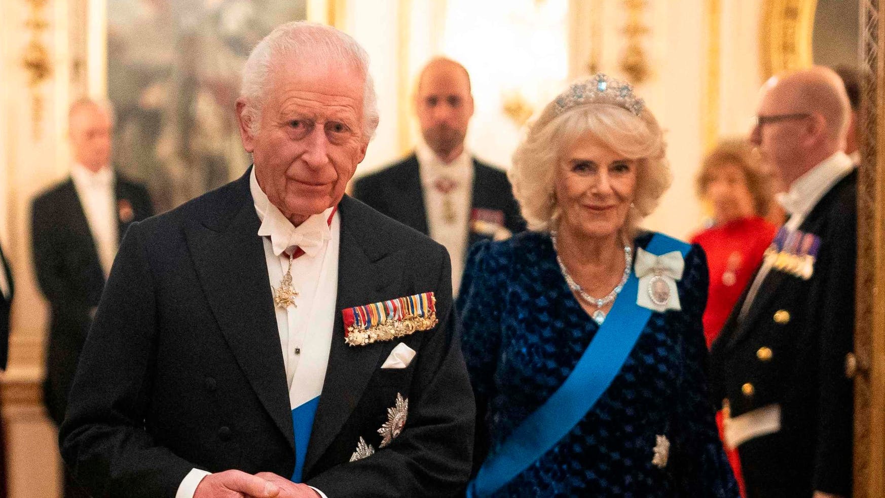 Kong Charles og dronning Camilla.&nbsp;