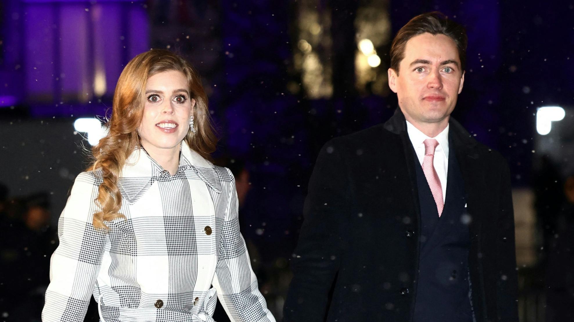 Prinsesse Beatrice med sin mand, Edoardo Mapelli Mozzi. 